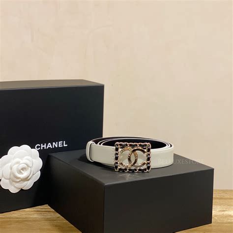 chanel plastic belt|pre owned chanel belt.